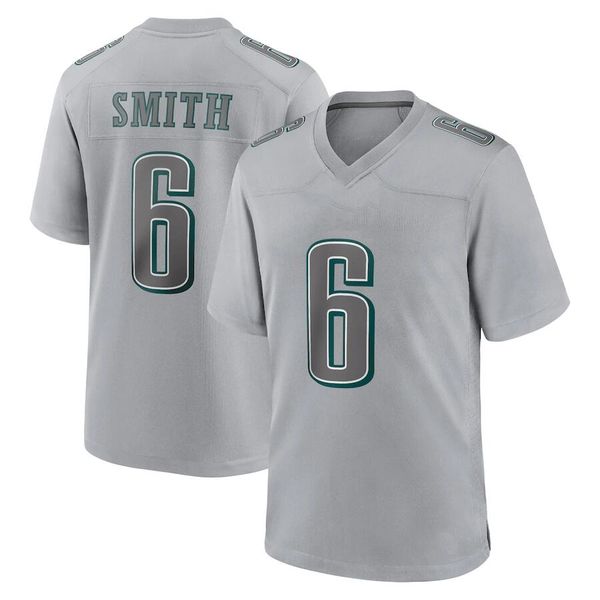 

a.j. brown 1 jalen hurts football jersey mens 6 devonta smith 62 jason kelce mailata goedert davis nakobe dean miles sanders darius slay jr., Black;red