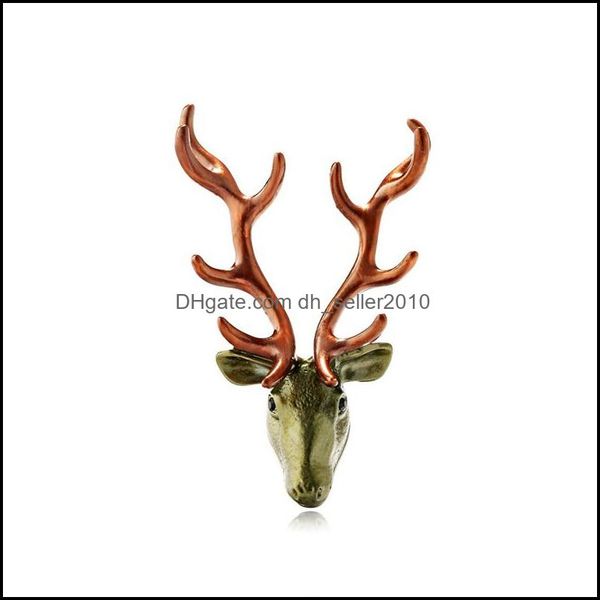 

pins brooches personality temperament animal brooches pin originality versatile elk brooch women men fashion jewelry cor 5dr t2 drop dhgdy, Gray