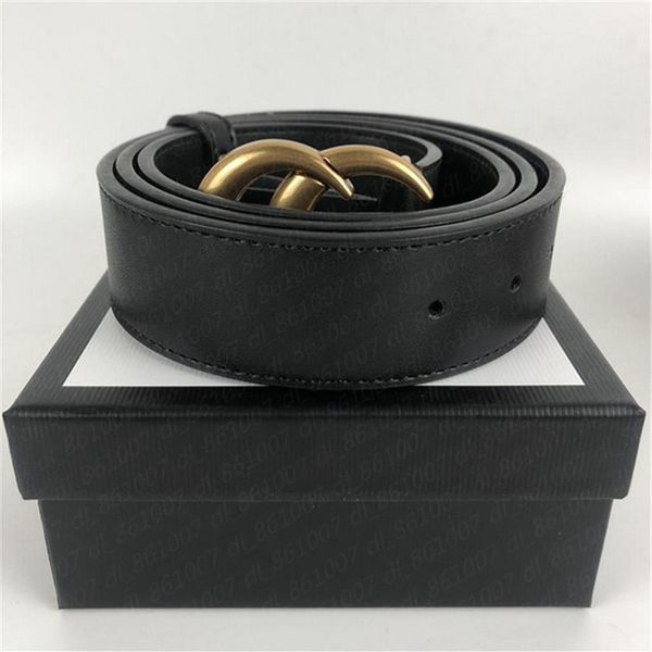 

2021men designers belts fashion genuine leather womens mens buckle belt cinturones de diseno mujeres width 3 8cm with box211a, Black;brown