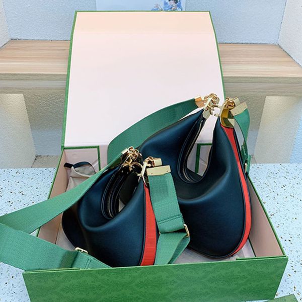 

attache designer bag new crescent half month bag women handbag crossbody purse croissant bags classic removable shoulder strap lady clutch t