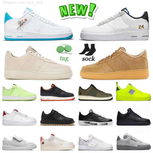 

running shoes skate sneakers women trainers white metallic gold wheat new fashion one 1 low toon squad have a nice day undefeated utility
