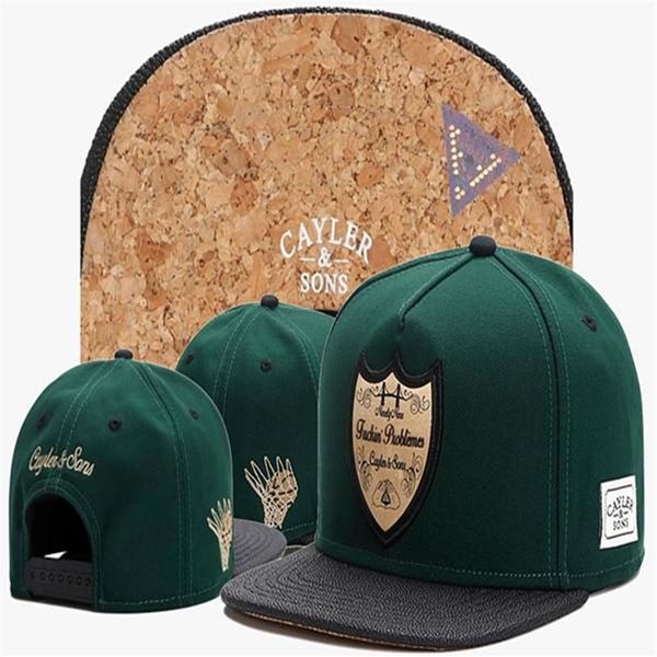 

cayler & sons green fuckin problems leather brim baseball caps men women hiphop summer style chapeus casquette homme snapback hats276c, Blue;gray