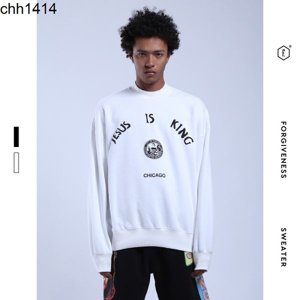 

sweater menswear 2021 trendy men's sweater of the same style, White;black