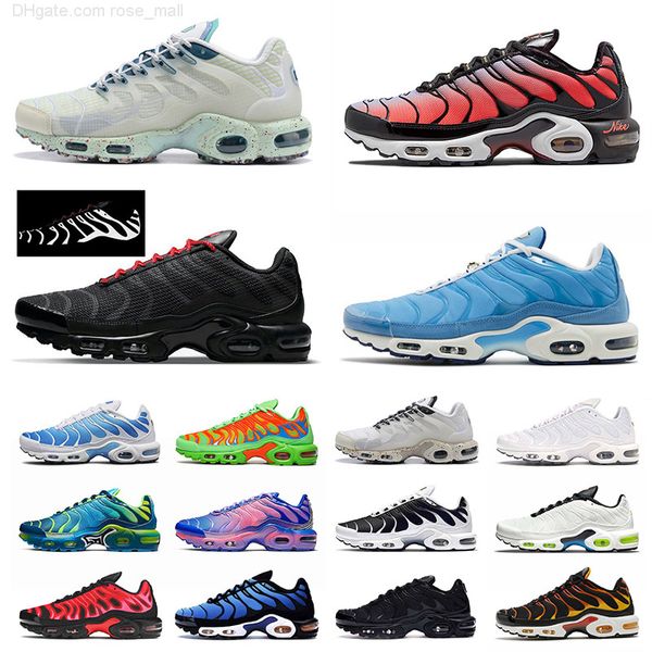 

tn plus requin tns mens womens running shoes big size us 12 university blue terrascape mint green reflective black designer sports sneakers