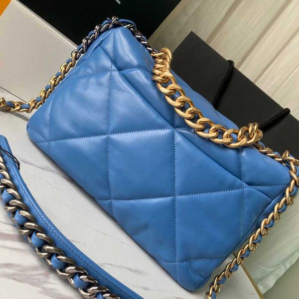 

shoulder bags 2022 luxury handbags designer 19 bag women fashion lambskin soft leather tote purse crossbody metal chain flap shoulder bags