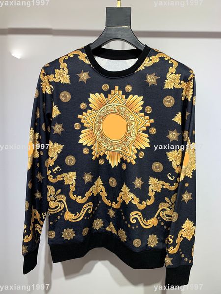 

2022ss spring and summer new sweatshirts shirt high grade cotton printing short pants sleeve round neck panel t-shirt size s-m-l-xl--xxxl, Black;brown
