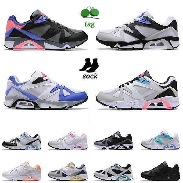 

fashion 2022 airs structure triax 91 running shoes size 45 with socks triple black smoke grey fog lapis dark citron pink neo teal mens women