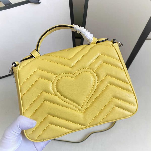 

5a brand designer mini shoulder bags women fashion luxury v-shaped leather handle with chain single handbag diagonal bag