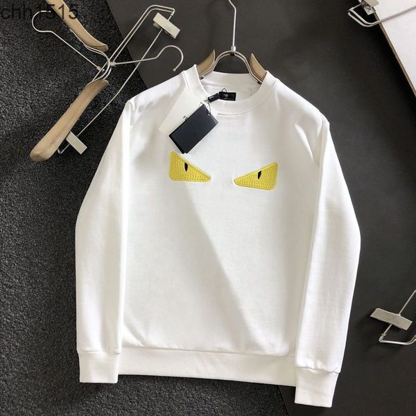 

amirs high version 2022ss spring and summer new products counter pure cotton black small eyes round neck sweater