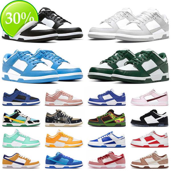 

men women casual shoes white black designer sneakers gai grey fog unc syra