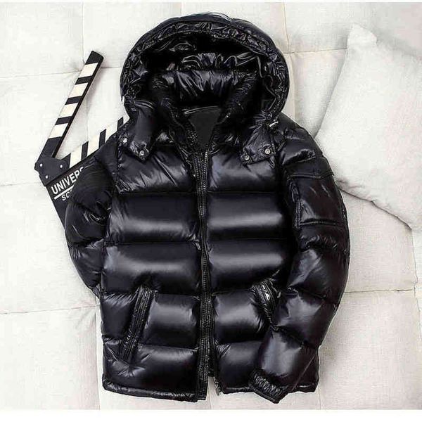 

men's down & parkas designer jacket puffer warm mkle mk meng down winter men women youth coat ski outdoor warm brand 90% 3xl cam, Black