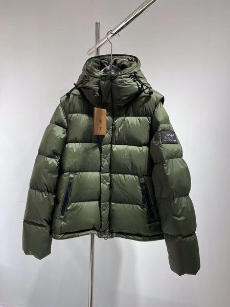 

2022 men's winter down jacket warm parka men's classic jacket, Black