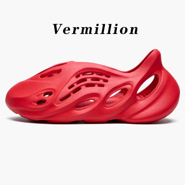 

designer foam runr slippers men woman slider vermillion mineral blue onyx pure sandals slide slipper ochre bone resin clog desert ararat, Black