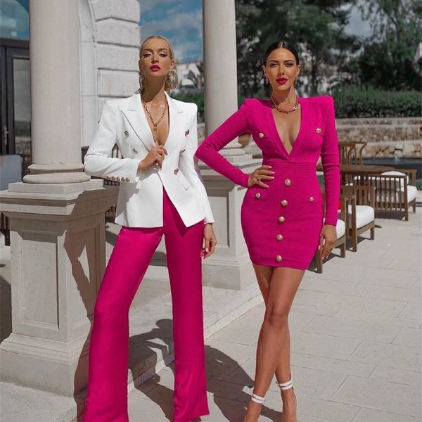 

casual dresses deive teger women's long sleeve deep v-neck gold buttons bandage elegant vestidos evening party fall winter dress 8392 2, Black;gray