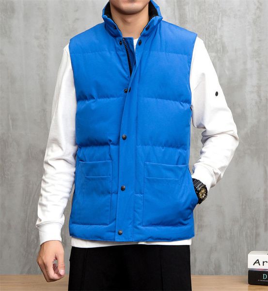 

222ss designer gees vest good down jacket work clothes waistcoats men's and women's waistcoats autumn and winter lovers outdoor le, Black;white
