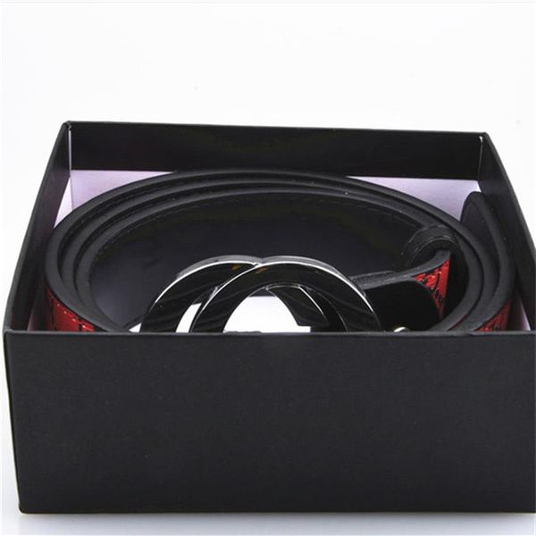 

2021 fashion big leather belt with box designer for men and women men's buckle degrees rotation309p, Black;brown
