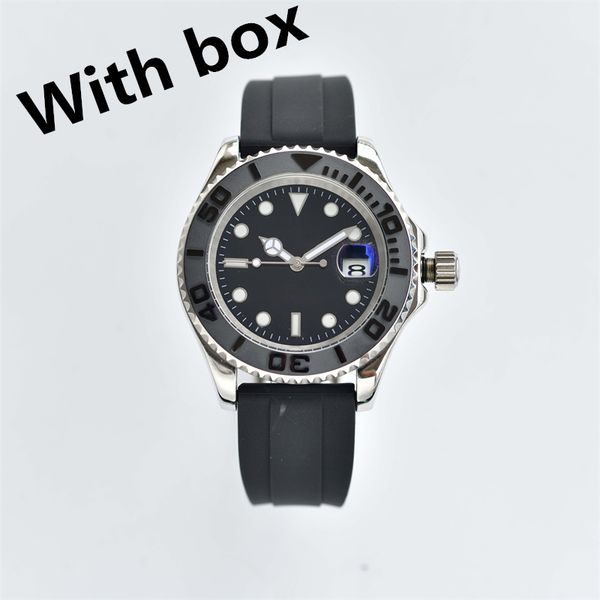 

movement mens watches 41mm 2813 automatic mechanical watch full stainless steel sliding clasp blue black ceramic sapphire super luminous mon, Slivery;brown