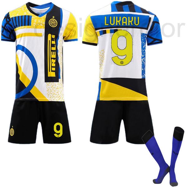 

soccer sets/tracksuits designer new inter football championship edition jersey commemorative edition team match 3i5x, Black