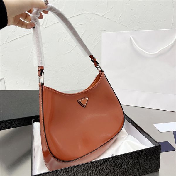 

evening bags hobo bag fashion designers womens shoulder handbag women luxurys axillary backpack totes cleo brushed leat