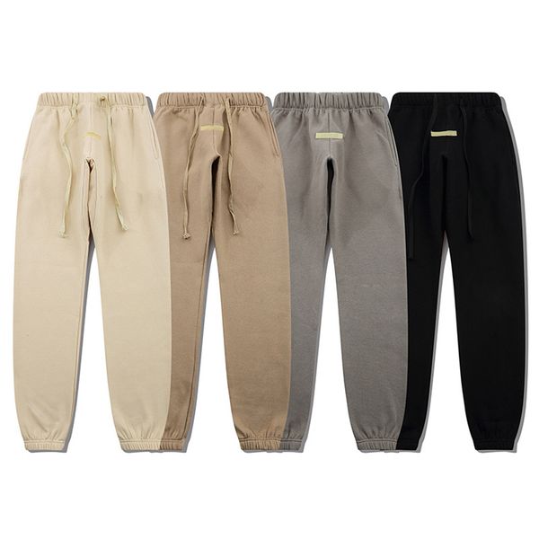 

designer thin mens sportswear pants tech fleece joggers sweatpants casual streetwear pant hip hop trousers full length trouser a69, Black
