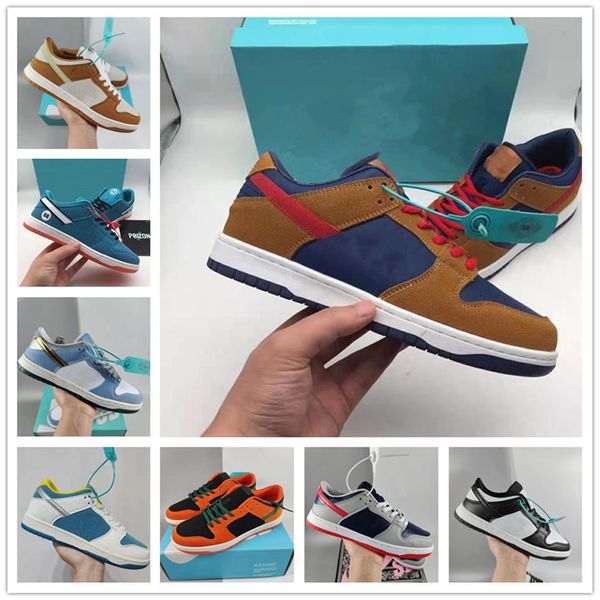 

fashion designer shoes men women sb low cut casual sneakers comfortable wear-resisting lace-up skateboarding sports shoe 36-441621, Black