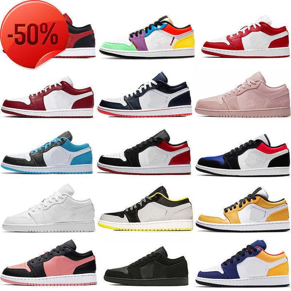 

2021 jumpman women men 1s high low zoom racer travis 1 basketball running scotts shoes 4s ladies retro sports trainers sneaker with box, Black