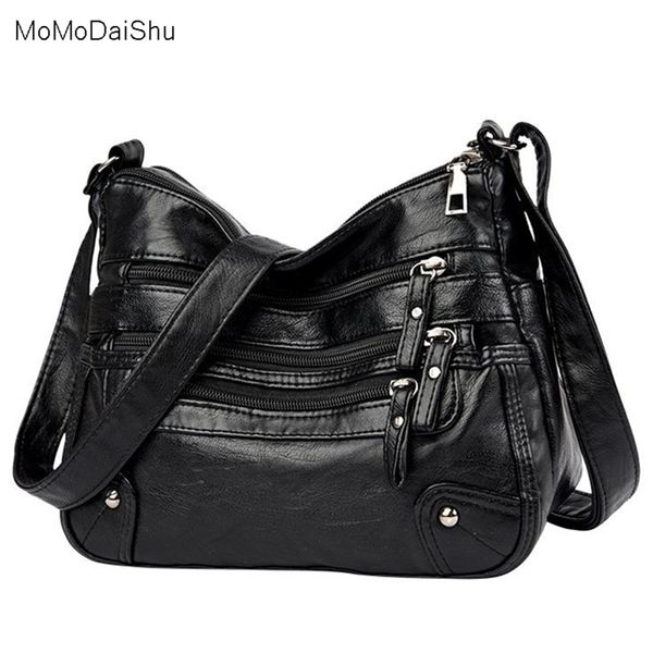 

evening bags women's soft leather shoulder multi-layer classic crossbody bag luxury designer handbag and purse 220914