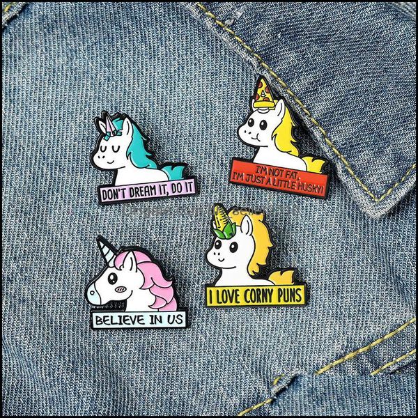 

pins brooches metal enamel lapel brooches pin cartoon creative color english letters fashion jewelry women brooch cute badge drop de dh0mq, Gray