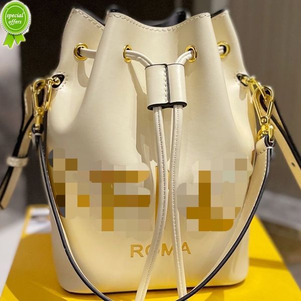 

purses ladies handbagsdesigner clutch bag evening clutches 2022 new f cowhide bucket classic small large capacity portable 16x23