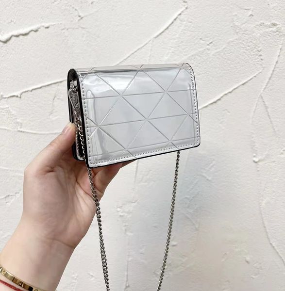 

evening bags fashionable leather silver women's evening bag