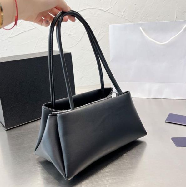 

2022 world cup bag three-pocket center zipper pockets designer fashion leather handbag metal female underarm totes, Blue;pink