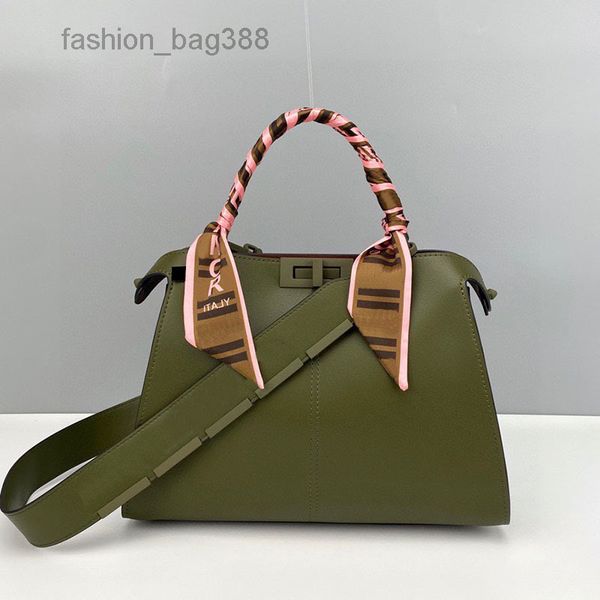 

evening bags tote bag shoulder bags leather crossbody handbags twist buckle compartment pocket metal letter totes purses