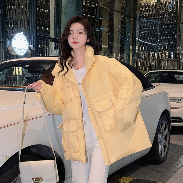 

womens down parkas womens winter clothes stand collar down coats female white duck down jackets ladies thicken warm solid outerwear r18 2209, Black