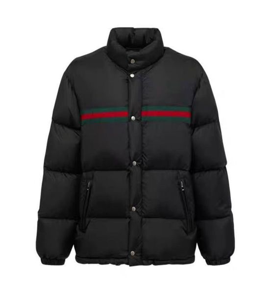 

222ss designer cucci down jacket guggi autumn and winter nort women detachable hoodie puffer jackets outerwear causal warm sweatshirt oversi, Black