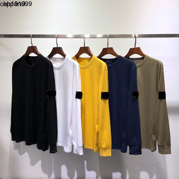 

stone tide brand sitong compass armband long sleeve t-shirt, White;black