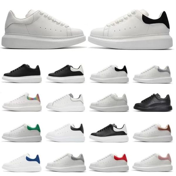 

2021 designer white black shoes classic suede velvet leather women womens flats platform oversized men mens espadrille flat sole306r