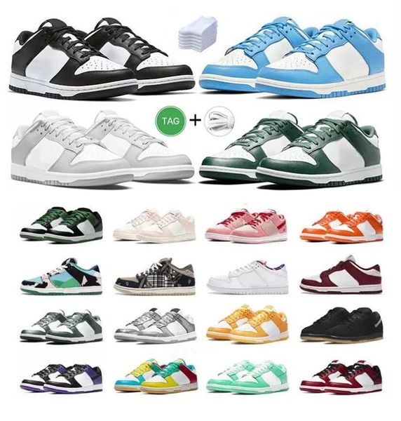 

designer sb dunks retro running shoes men women white black panda unc racer blue raspberry grey fog mens trainers outdoor sports sneakers 36