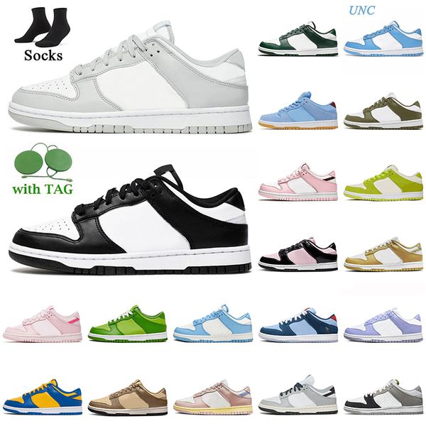 

trainers sneakers dunkes low shoes pandas triple pink grey fog syracuse team green medium olive unc georgetown malachite sail walking joggin