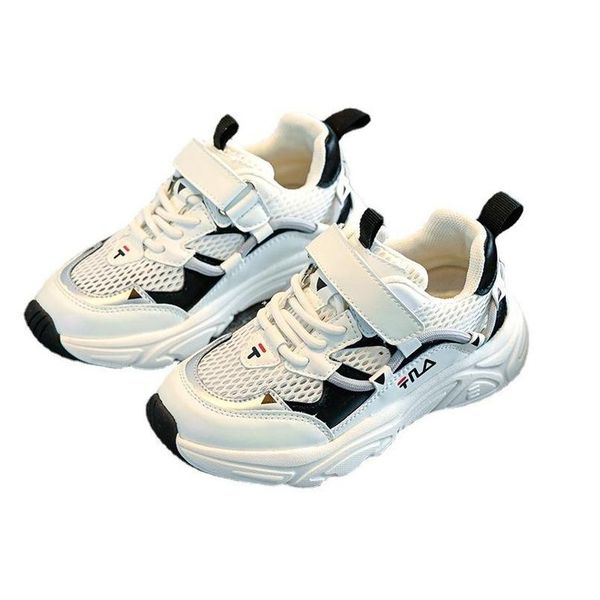 

athletic kids shoes footwear toe sneakers child fashion simple boys girls e4357, Black