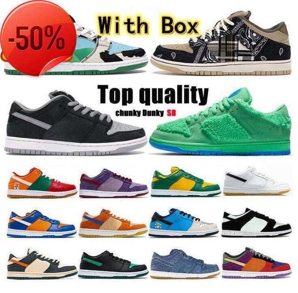 

sb low pro qs chunky freddy krueger men women running shoes paris strangelove staple x panda pigeon muslin sports sneakers, Black