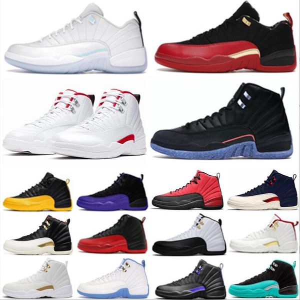 

basketball shoes chicago a j12 generation cool gray suede black gold snake pattern men's and women's runnig shoes ice cream cross-