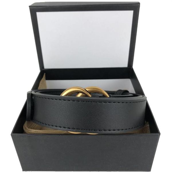 

men designers belts fashion genuine leather womens mens letter double g buckle belt cinturones de dise o mujeres width 3 8cm with box253s, Black;brown