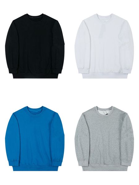 

spring autumn new sweatshirts mens and womens fashionable retro street loose couple man jumper men's sweater, Black