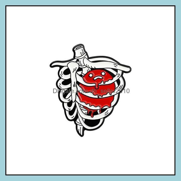 

pins brooches customized brooch gray heart custom enamel pin creative rib new coat charm men women bk jewelry hard brooches 1198 d3 dhdxp