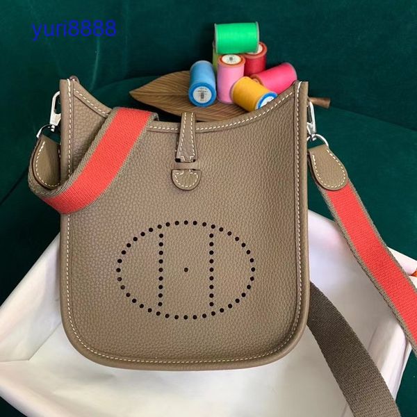 

designer herme bags and handbags price 2022 new hollowed out evelyn women's bag head leather crossbody mini
