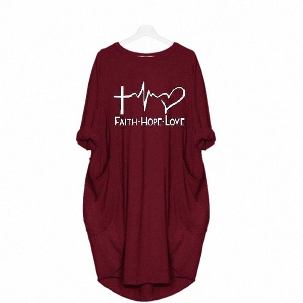 

casual dresses spring summer plus size women round neck long sleeve print pullover party fall loose dress vestidos m6va#, Black;gray