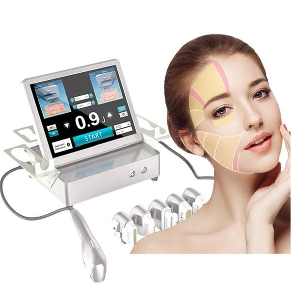 

rf equipment painless 7d hifu ultrasound skin lifting face lift neck-wrinkle beauty machine ce approved