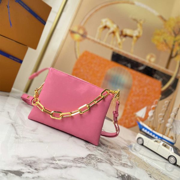 

evening bag designer genuine leather bags coussin bb women's men tote crossbody mylon embossing fashion messenger wallet camera cases c