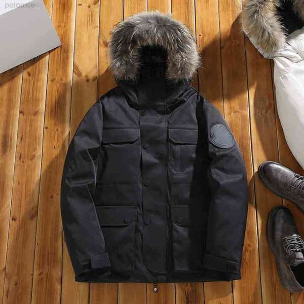 

designer luxury mkle mk meng classic winter men jackets women down fashion cap pattern coats outdoor warm casual coat parkas of black white