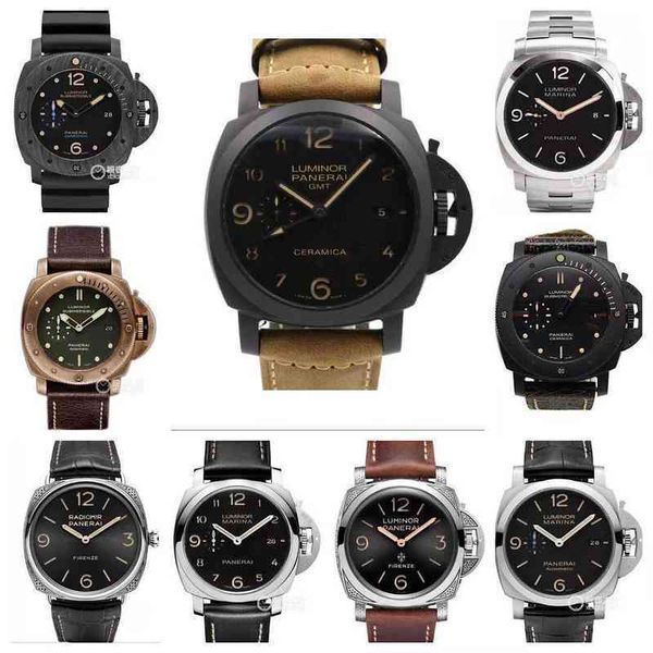 

swiss military watch pam441 peijia pangdahai men s automatic mechanical luminous large dial, Slivery;brown